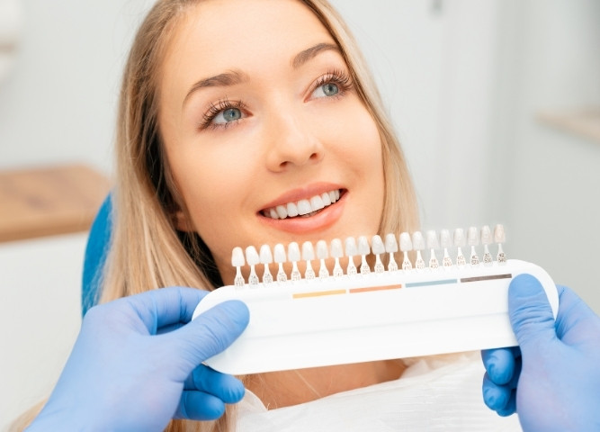 Natural Smile with Tooth-Colored Fillings