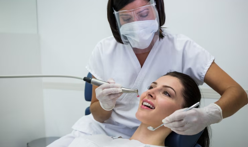 Natural Smile with  Tooth-Colored Fillings 